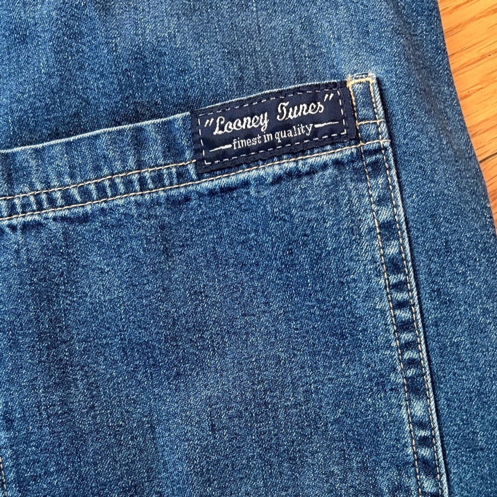 Warner Bros. Embroidered Blue Maxi Dress - Picture 3 of 10